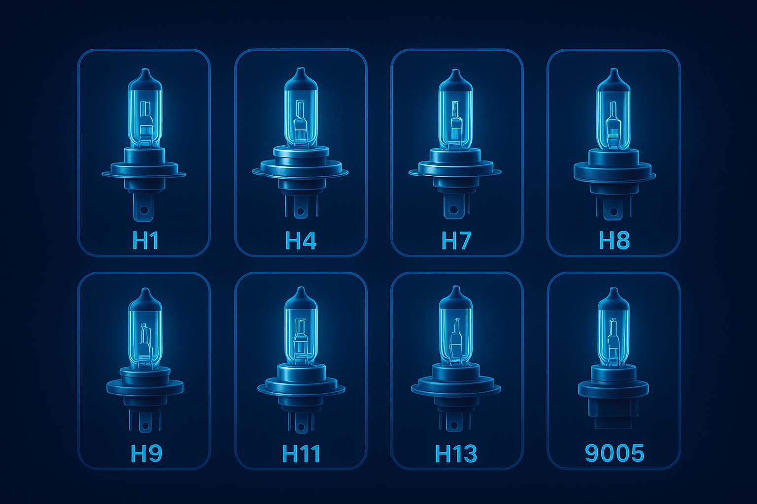 تصویر از انواع پایه لامپ